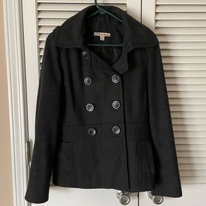 Charcoal Pea Coat
